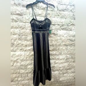 Cute dress blue and white